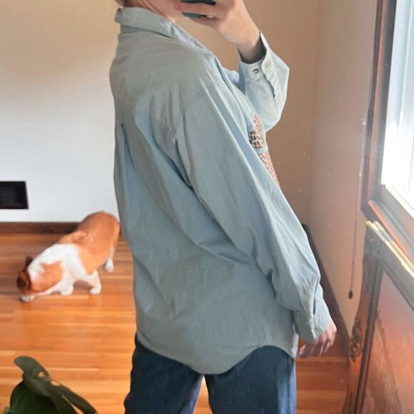 Vintage Princeton Club Chambray Button Down - Picture 2 of 8